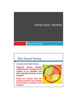 Slice Based Testing in Software Testing | PDF | Computer Programming ...