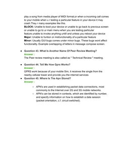 4/5/2019
Mobile Testing interview Question - Google Docs
https://docs.google.com/document/d/16i8YCbQOLZ9DC_m267bPouO4O1BGE0vF