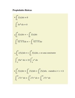 Propiedades Básicas 
 
