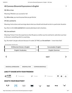 9/29/2018
40 Common Binomial Expressions in English – ESL Buzz
https://www.eslbuzz.com/40-common-binomial-expressions-in-engl
