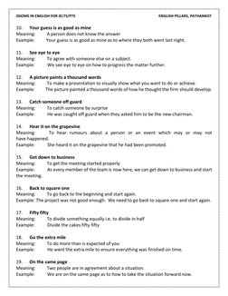 Essential Idioms for IELTS/PTE Success | PDF | Laughter