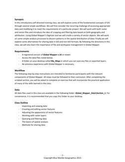 Global Mapper 16: Introductory Training | PDF | Geographic Information ...