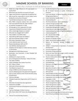 Page 4 of 12 
 
Seminar 
Topics 
 
Media has a high influence on the way people in a 
society think 
 
Retirement age s