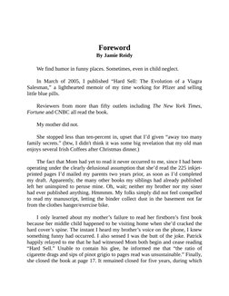 Foreword
By Jamie Reidy
We find humor in funny places. Sometimes, even in child neglect.
 
In March of 2005, I published “H