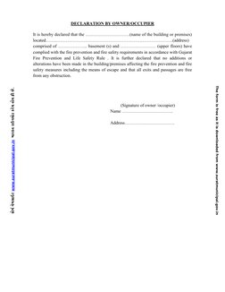 Fire Safety Certificate Renewal Application | PDF | Fire Safety | Safety