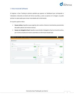 Manual de Usuario Case Tracking | PDF | Información | Microsoft Excel