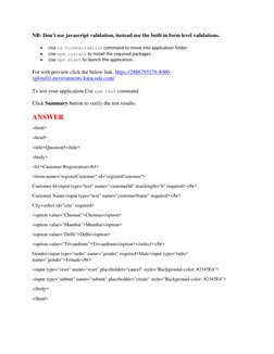 NB: Don't use javascript validation, instead use the built in form level validations.  
 
Use cd formvalidation command to m