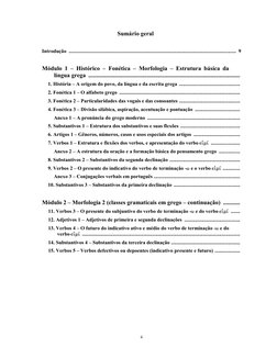 4 
Sumário geral 
 
Introdução  ...........................................................................................