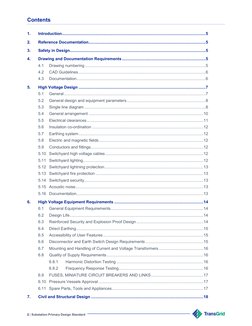 TransGrid Substation Design Standards | PDF | Electrical Substation ...