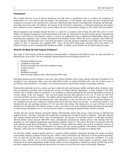 Iwit Software Case Histories of Life Cycle Well Integrity Management Using iWIT ...