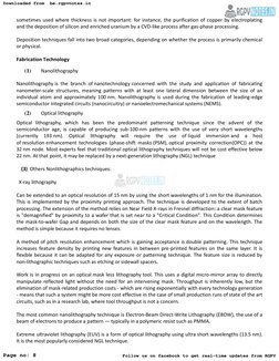 sometimes used where thickness is not important: for instance, the purification of copper by electroplating  (https://be.rgpv