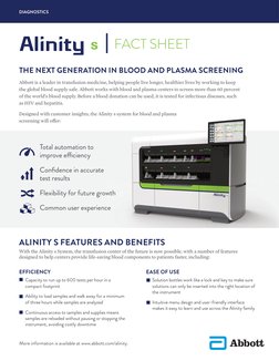 Alinity S System for Blood Screening | PDF | Usability | Blood Transfusion
