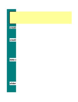 creating and extending patterns (without formulas)
creating and extending patterns with formulas
data analysis
sliders (scrol