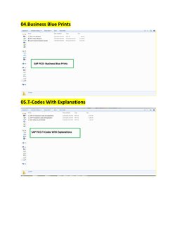 04.Business Blue Prints 
 
05.T-Codes With Explanations 
 
 
 
 
