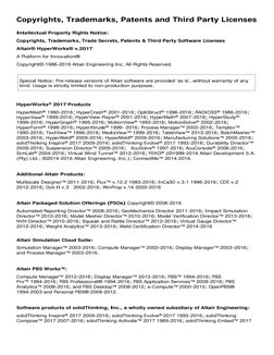 Copyrights, Trademarks, Patents and Third Party Licenses 
Intellectual Property Rights Notice:   
Copyrights, Trademarks, Tra