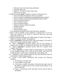 SystemVerilog Coding Exercises and Solutions | PDF | Array Data ...