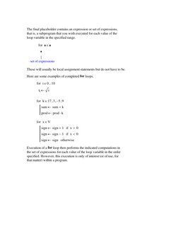 Mathcad For Loop Programming Guide | PDF | Array Data Structure ...