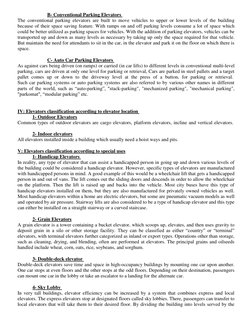 Elevator Types and Applications Guide | PDF | Escalator | Elevator