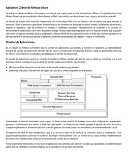 Aplicación Cliente de Alfresco Share 
La aplicación cliente de Alfresco Comunitario proporciona una manera para acceder al re
