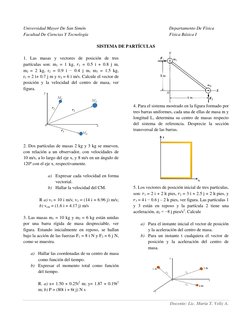 Docente: Lic. María T. Veliz A. 
 
Universidad Mayor De San Simón    
 
 
 
 
 
Departamento De Física 
Facultad De Cienc
