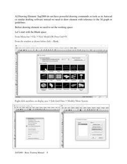 Sap2000 Guide SAP2000 Basic Training Manual | PDF | Beam (Structure) | Design