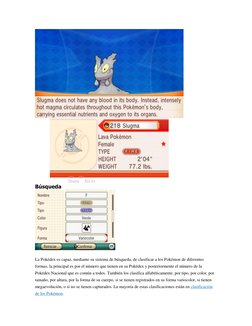 (https://pokemon.fandom.com/es/wiki/Archivo:Entrada_inglesa_ROZA.png) 
Entrada inglesa de un Slugma  (https://pokemon.fandom