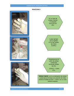 ELEMENTOS DE TRANSICIÓN DUCTILES 
GRUPO A 
 
ELEMENTOS DE TRANSICIÓN DUCTILES 
REACCION 3