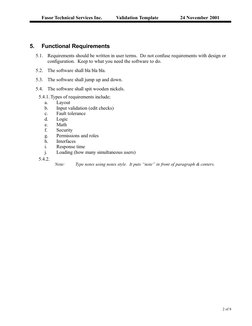 Software Validation Template Guide | PDF | Software Testing ...