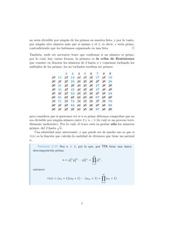 no sería divisible por ningún de los primos en nuestra lista, y por lo tanto,
por ningún otro número más que si mismo y el 1;