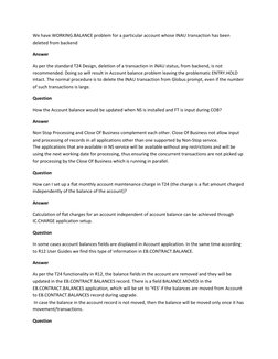 Understanding Account Balance Queries | PDF | Overdraft | Debits And ...