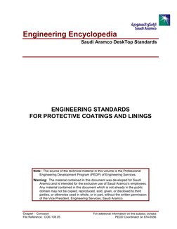 Saudi Aramco Coating Standards Guide | PDF | Pipe (Fluid Conveyance ...