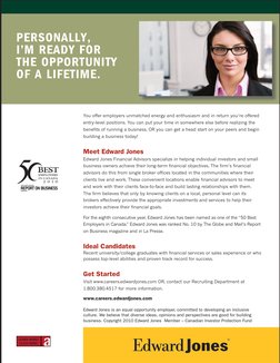 You offer employers unmatched energy and enthusiasm and in return you’re offered 
entry-level positions. You can put your t