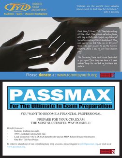 YOU WANT TO BECOME A FINANCIAL PROFESSIONAL
PREPARE FOR YOUR CFA EXAM 
THE MOST SUCCESSFUL WAY POSSIBLE:
Benefit from our:
·