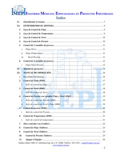 Galileo Galilei 3864-1C Arboledas Zap, Jal. C.P. 45080  Tel/Fax: 3631-5011,  imepi@imepi.com.mx 
 
www.imepi.com.mx 
2