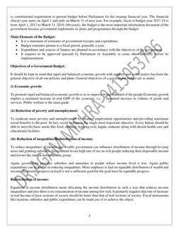 Government Budget Components Explained | PDF | Balanced Budget ...