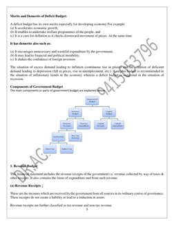 Government Budget Components Explained | PDF | Balanced Budget ...