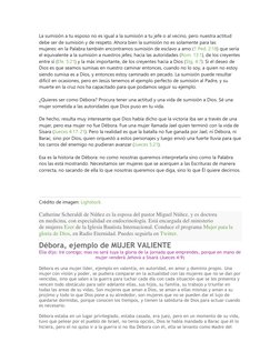 La sumisión a tu esposo no es igual a la sumisión a tu jefe o al vecino, pero nuestra actitud 
debe ser de sumisión y de resp