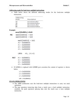 VTU 4th Sem Microcontroller Notes | PDF | Arm Architecture | Subroutine