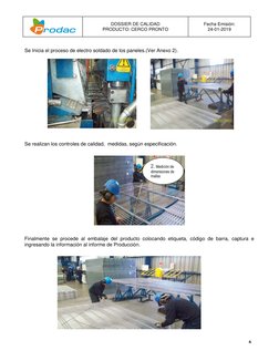 DOSSIER DE CALIDAD 
PRODUCTO: CERCO PRONTO 
Fecha Emisión: 
24-01-2019