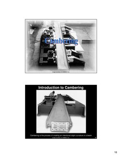 Understanding Beam Cambering Techniques | PDF | Beam (Structure ...