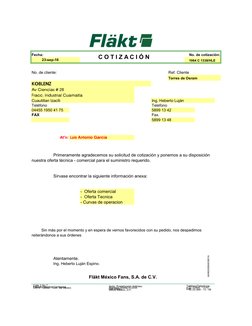 Fecha:
No. de cotización:
No. de cliente:
Ref. Cliente
Torres de Osram
KOBLENZ
Av Ciencias # 28
Fracc. Industrial Cuamatla