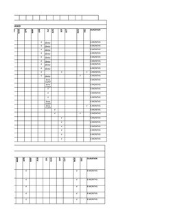 RS TO BE GREASED
FEB
MAR
APR
MAY
JUN
JUL
AUG
SEP
OCT
NOV
DEC
DURATION
√
done 
19/0
7/20
16
8 MONTHS
√
done 
19/0
7/20
16
8 MO