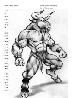 Chords / Letters / Notes
INTRO:
D#
D# - D - D# - F - D# - D - C
B - C - D - B - F -  E -F - G
G - G# - G - F - D#
G# - G - F