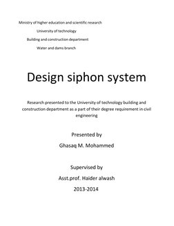 Ministry of higher education and scientific research 
 
                    University of technology
 
         Building an