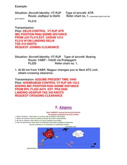 Faa Rtr Example Aviation Position Report Guidelines | PDF | Air Traffic Control ...