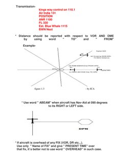 Aviation Position Report Guidelines | PDF | Air Traffic Control ...