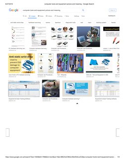 Computer Tools: Names and Images | PDF | Virtual Reality | Software