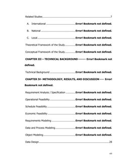 viii
Related Studies ........................................................................................... 7
A. Int