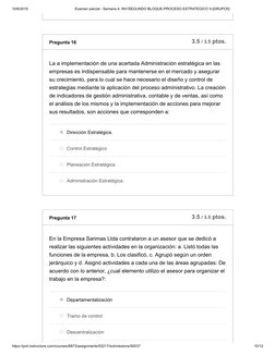 10/6/2019
Examen parcial - Semana 4: INV/SEGUNDO BLOQUE-PROCESO ESTRATEGICO II-[GRUPO5]
https://poli.instructure.com/courses/
