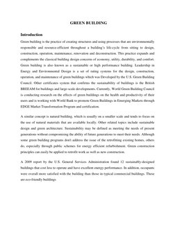 Benefits and Goals of Green Building | PDF | Green Building ...